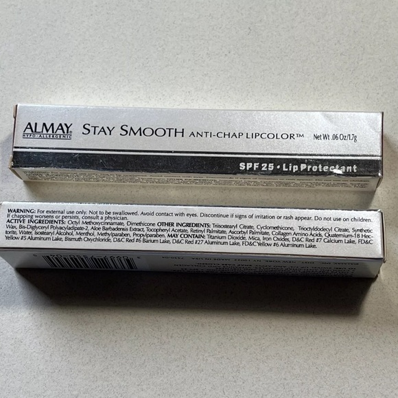 2x ALMAY Stay Smooth Anti-Chap Lipcolor with SPF 25 - Lip Protectant #BRONZED - Picture 3 of 7